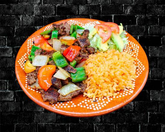 Order Steak Fajita food online from RIVAS MEXICAN GRILL store, Fort Mohave on bringmethat.com