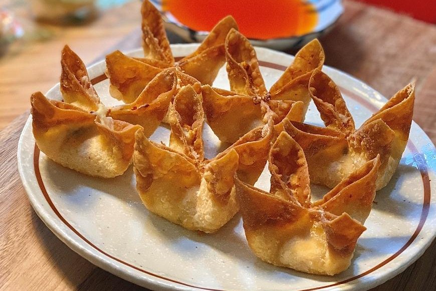 Order Cream Cheese Wonton (6pc) food online from Little Chef Chinese store, San Diego on bringmethat.com