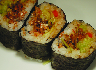 Order Salmon Skin Roll food online from Sushi Town store, Beaverton on bringmethat.com