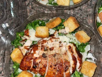 Order Chicken Caesar Salad food online from Salads4me store, Richton Park on bringmethat.com
