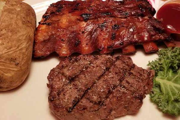 Order Baby Back BBQ Ribs & Top Sirloin food online from Texas Corral Portage store, Portage on bringmethat.com