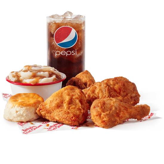 Order 4 pc. Chicken Combo food online from KFC store, Mocksville on bringmethat.com
