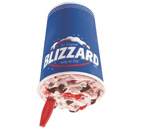 Order Raspberry Fudge Bliss Blizzard® Treat food online from Dairy Queen store, Upper Moreland Township on bringmethat.com