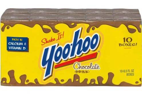 Order Yoo-Hoo Chocolate Drink (10 Pk) food online from Ctown Supermarkets store, Uniondale on bringmethat.com