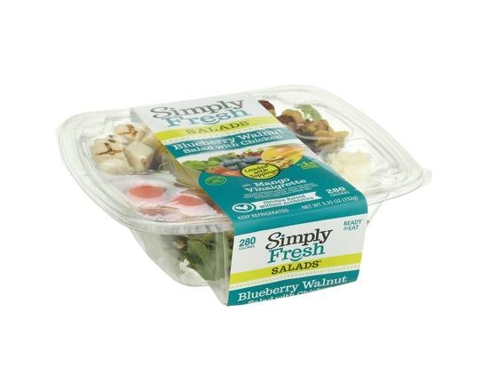 Order Simply Fresh · Blueberry Walnut Salad with Chicken (5.4 oz) food online from Albertsons Express store, Yuma on bringmethat.com