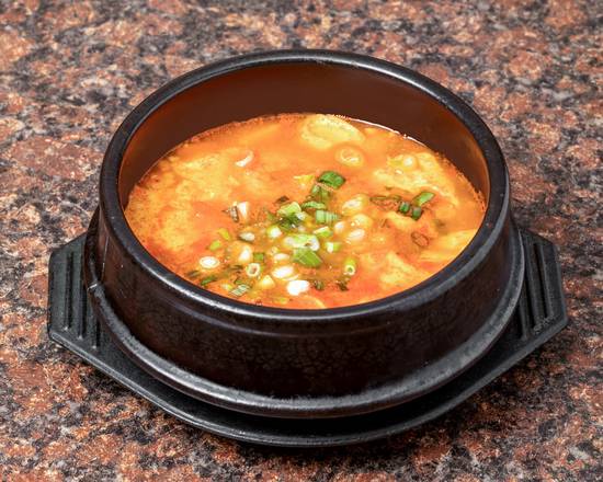 Order Soft Tofu Soup (Sundubu) food online from Koreana Restaurant store, Beaverton on bringmethat.com