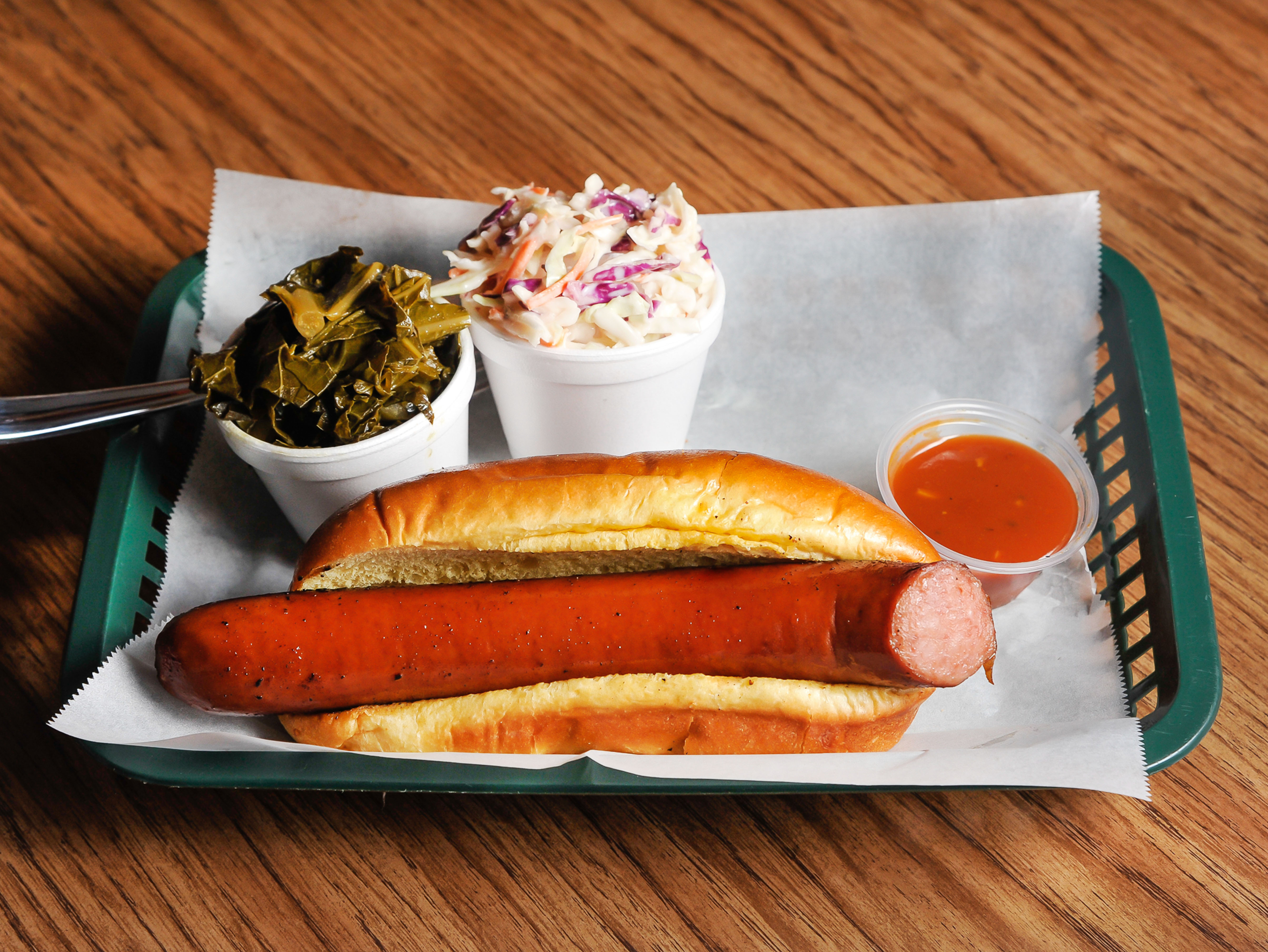 Order Smoked Link Sausage Plate food online from Tookes Country Bbq store, Rex on bringmethat.com