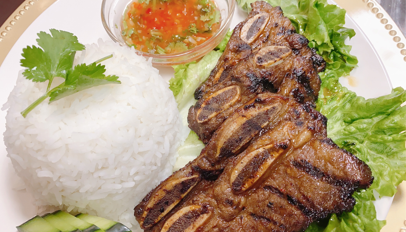 Order Signature Vietnamese Grilled Beef Short Ribs food online from My Thai store, Newark on bringmethat.com