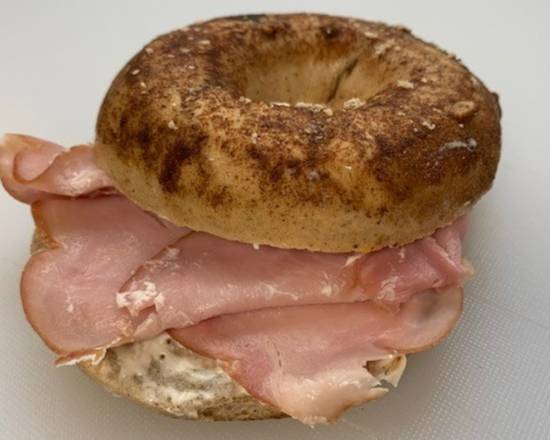 Order Bagel with Protein food online from Quinta Luna Cafe store, San Diego on bringmethat.com