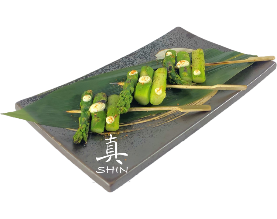 Order Asparagus Yakitori food online from Shin ramen store, Los Angeles on bringmethat.com