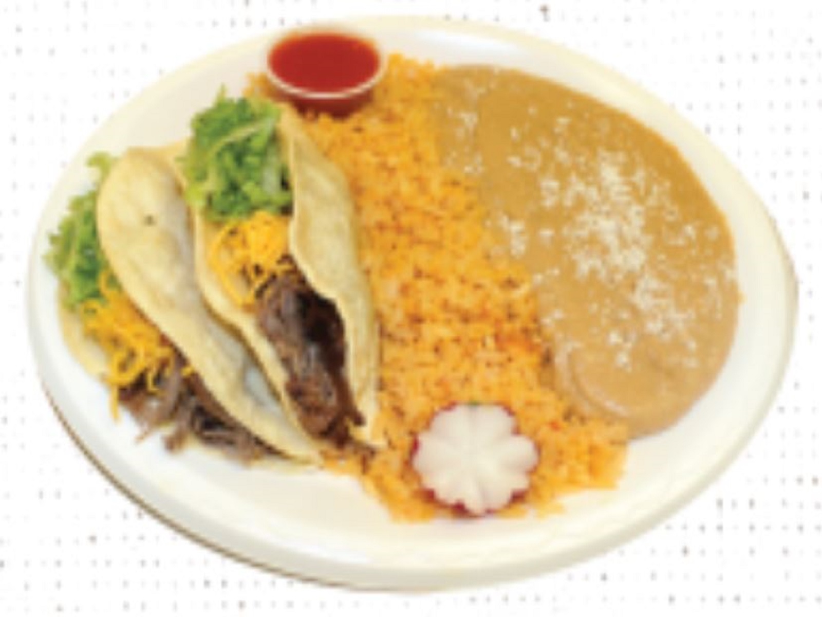 Order 2. Two Beef Tacos food online from Beto store, Bountiful on bringmethat.com