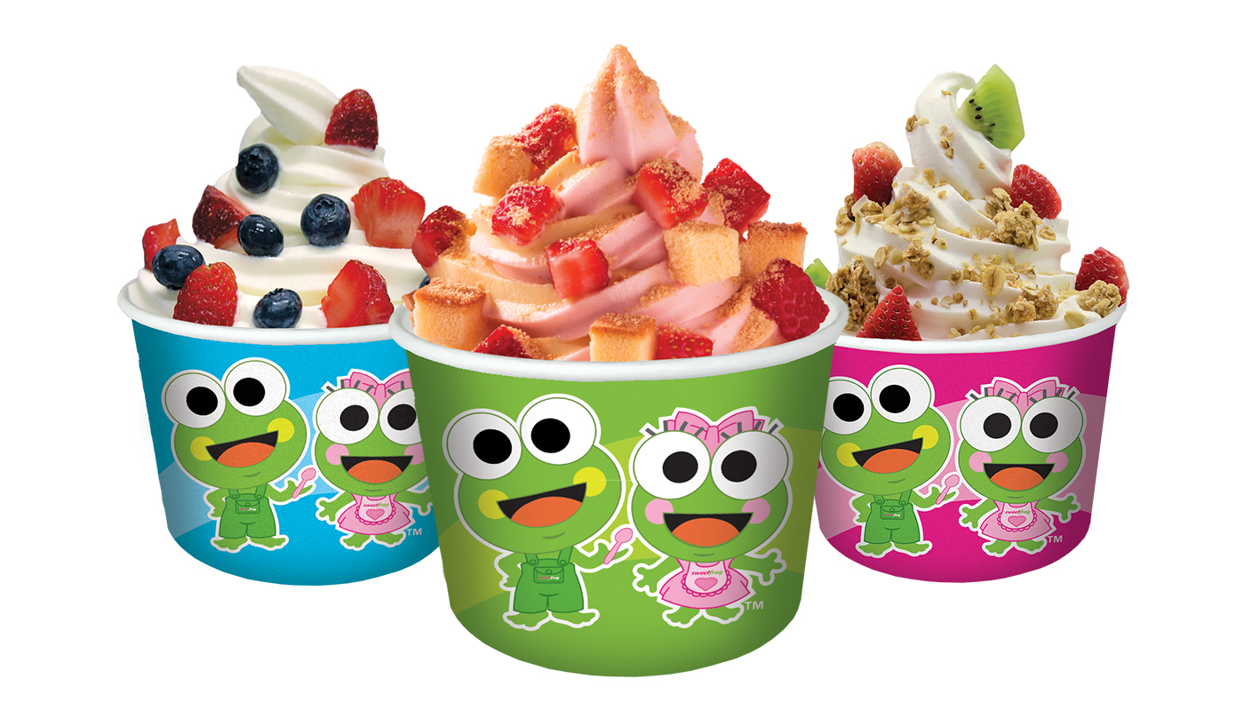 Order 5- 12 OZ Cups Package food online from Sweetfrog store, Virginia Beach on bringmethat.com