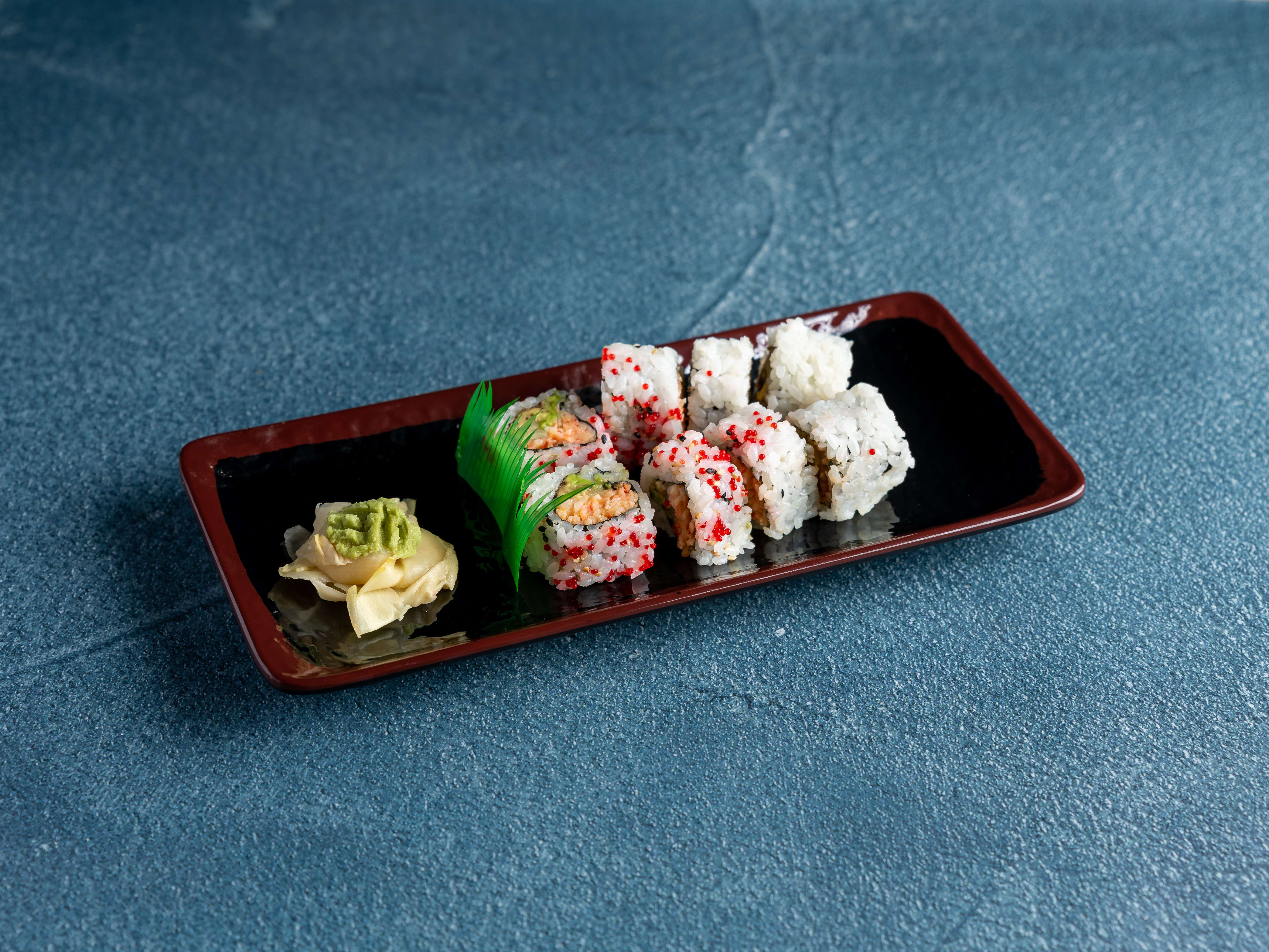 Order Spicy California Roll food online from TORO Hibachi & Sushi store, Overland Park on bringmethat.com