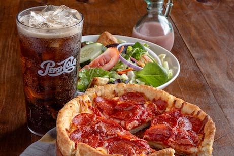 Order Pizza & Pepsi Meal Deal For 2 food online from Uno Pizzeria & Grill store, Conshohocken on bringmethat.com