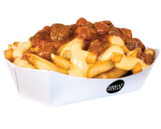 Order Chili Cheese Fries food online from Great Steak store, Evansville on bringmethat.com