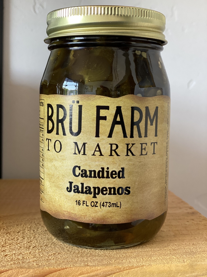 Order Candied Jalapenos (16oz) food online from Bru Grill & Market store, Lake Forest on bringmethat.com