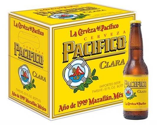 Order Pacifico Clara, 12pk-12oz bottle beer (4.4% ABV) food online from Samco Food Store store, Bakersfield on bringmethat.com
