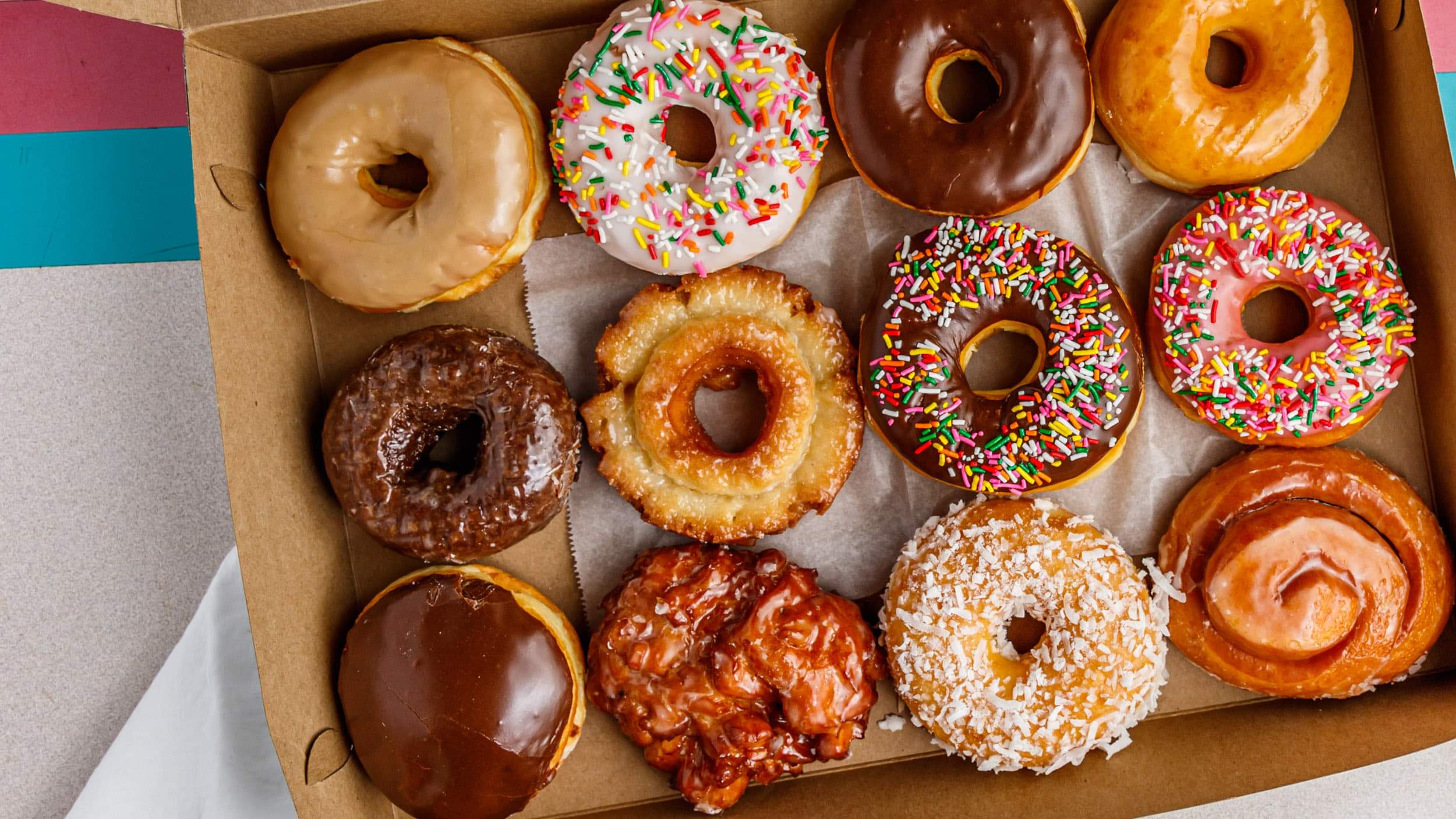 Order Dozen Donuts food online from Bosa Donuts store, Tempe on bringmethat.com