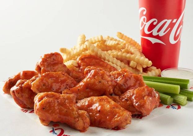 Order 6pc Wings Combo food online from American Deli store, Inglewood on bringmethat.com