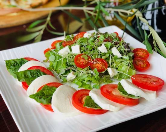 Order Caprese Salad food online from Pazzo pizzeria store, Los Angeles on bringmethat.com