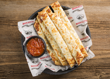 Order Cheesy Bread Stix food online from Rosati's Pizza store, Tinley Park on bringmethat.com