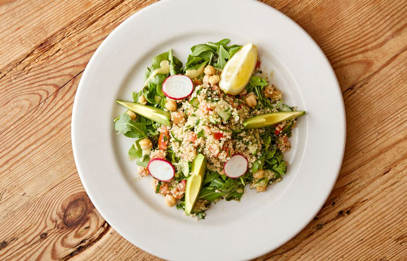 Order Quinoa Tabouli Salad food online from Le Pain Quotidien store, Los Angeles on bringmethat.com