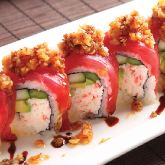 Order F8 Red Dragon Roll food online from Ichima store, Pasadena on bringmethat.com