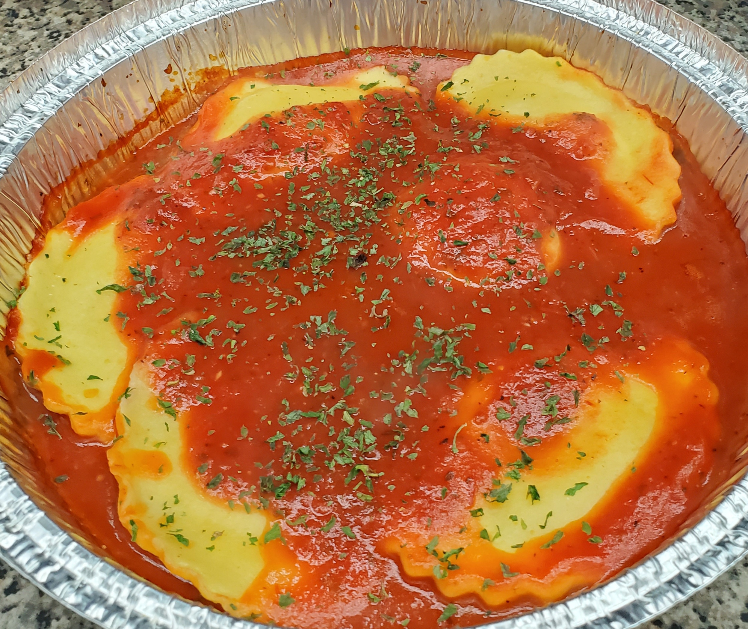 Order Cheese Ravioli food online from Pizza Party Time store, Ridgefield on bringmethat.com