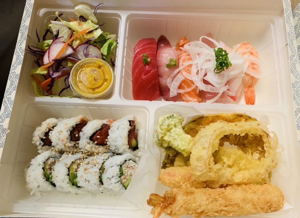 Order Special bento (B) food online from Avocado Roll & Sushi store, Fullerton on bringmethat.com