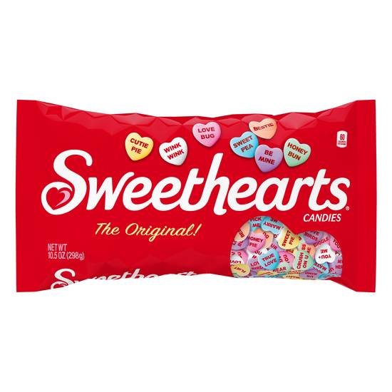 Order Sweethearts The Original Candy Pillow Bag - 10.5 oz food online from Rite Aid store, Fullerton on bringmethat.com