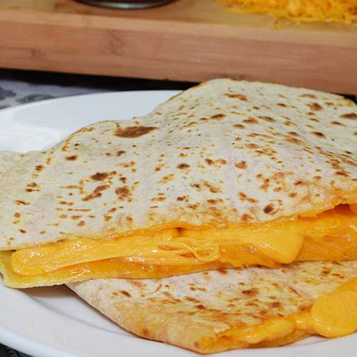 Order Cheese Quesadilla food online from Federico Mexican Food store, Scottsdale on bringmethat.com