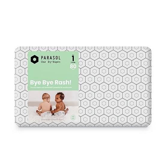 Order Parasol Clear+Dry™ Size 1 80-Count Natural Disposable Diapers food online from Buybuy Baby store, Snellville on bringmethat.com