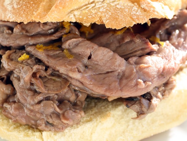 Order Roast Beef Sub food online from Francisco Pizzeria store, Lebanon on bringmethat.com