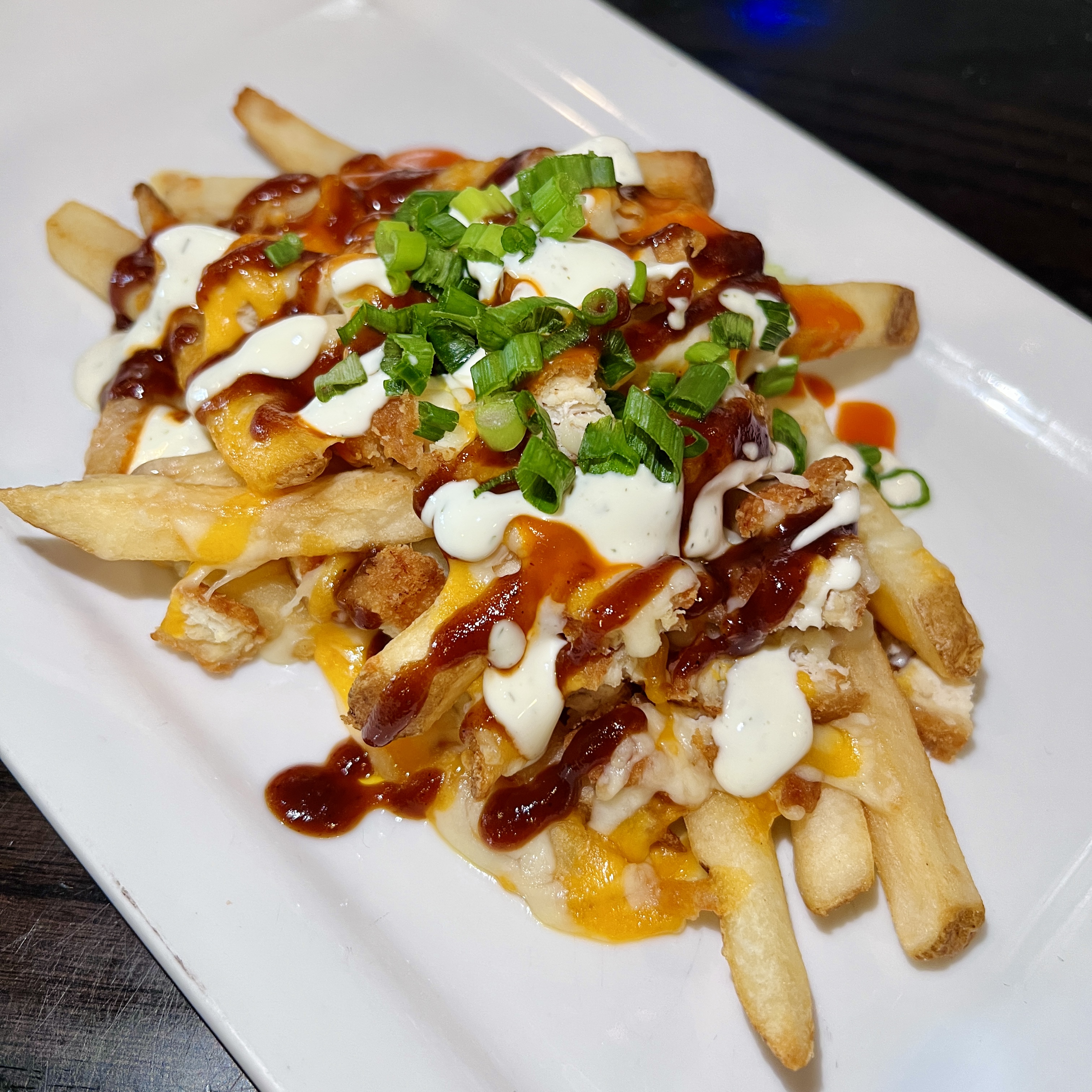 Order Loaded Bacon Fries food online from Tickets Bar & Grille store, Middletown on bringmethat.com