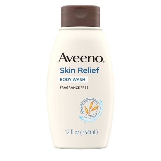 Order Aveeno Skin Relief Fragrance-Free Body Wash for Dry Skin, 12 OZ food online from CVS store, INGLEWOOD on bringmethat.com