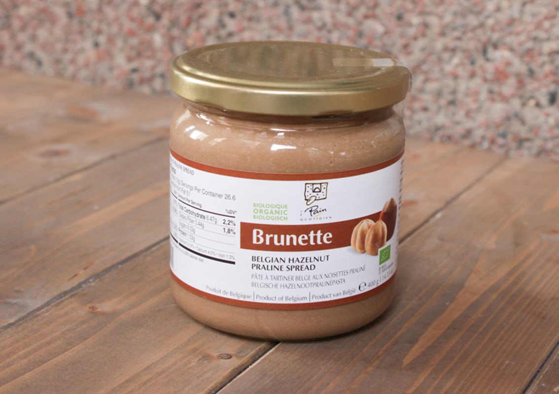 Order Brunette Organic Hazelnut Spread food online from Le Pain Quotidien store, Washington on bringmethat.com