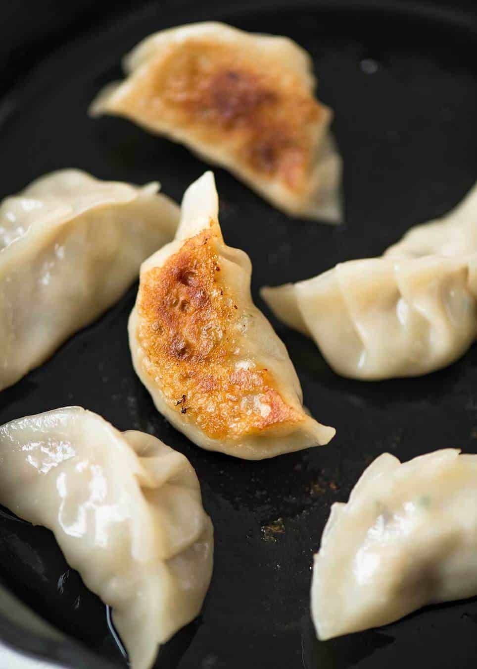 Order Potstickers food online from Liberty Bar & Poutinerie store, Pontiac, MI on bringmethat.com