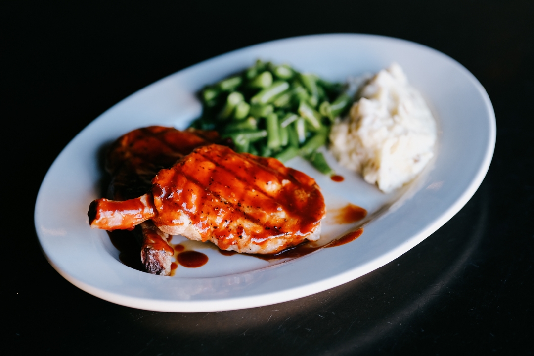 Order BBQ Pork Chops food online from Valley Lodge Tavern store, Wilmette on bringmethat.com