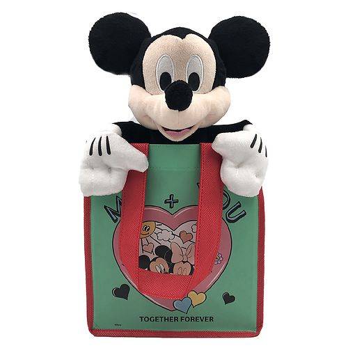Order Disney Valentine's Day Disney Mickey Mouse Plush In Bag - 1.0 Each food online from Walgreens store, Port Chester on bringmethat.com