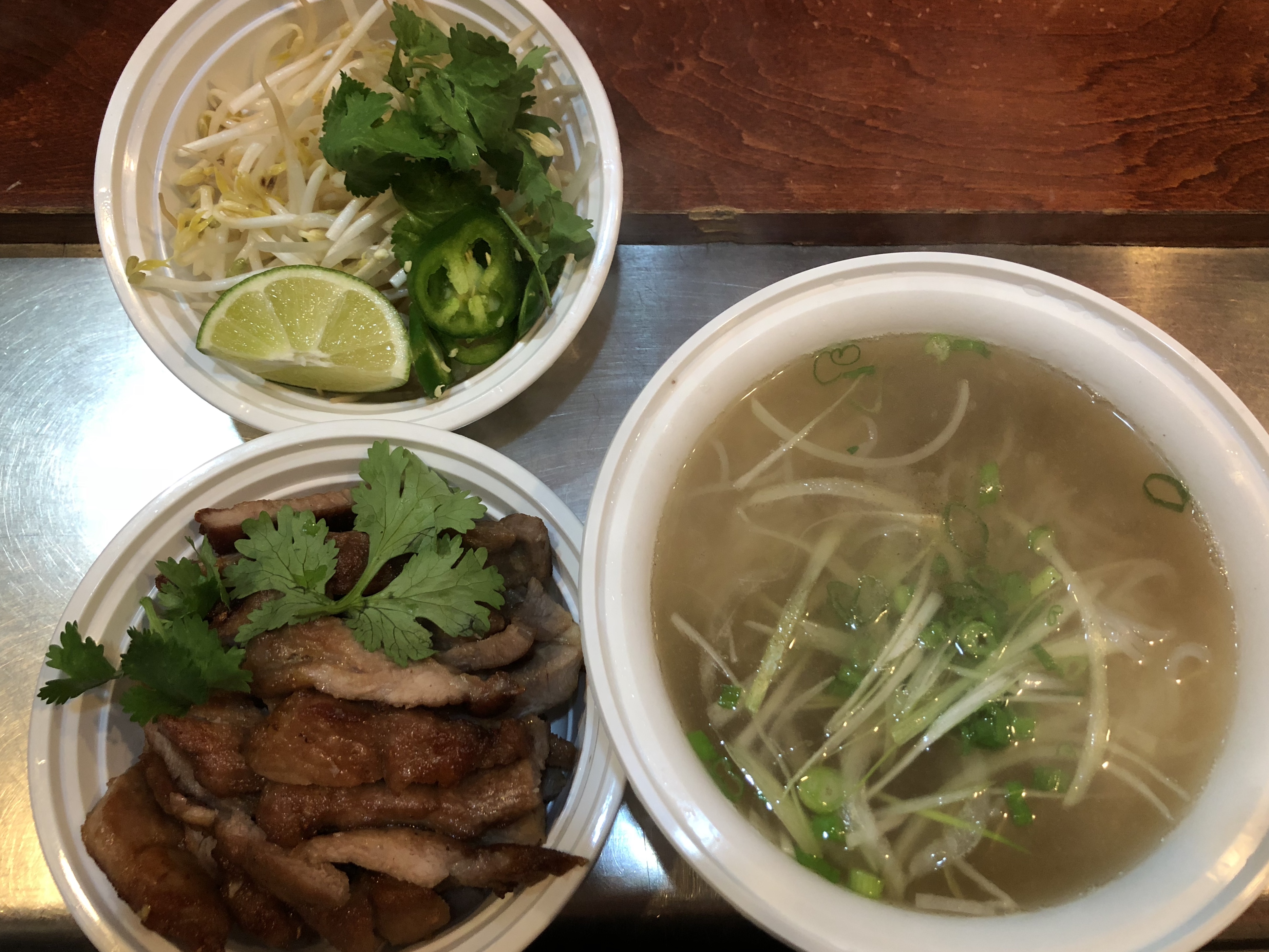 Order Pork Chop Pho food online from Chowtime store, Brooklyn on bringmethat.com