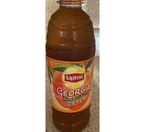 Order LIPTON TEA GEORGIA PEACH  food online from Everything On A Stick store, Riverdale on bringmethat.com