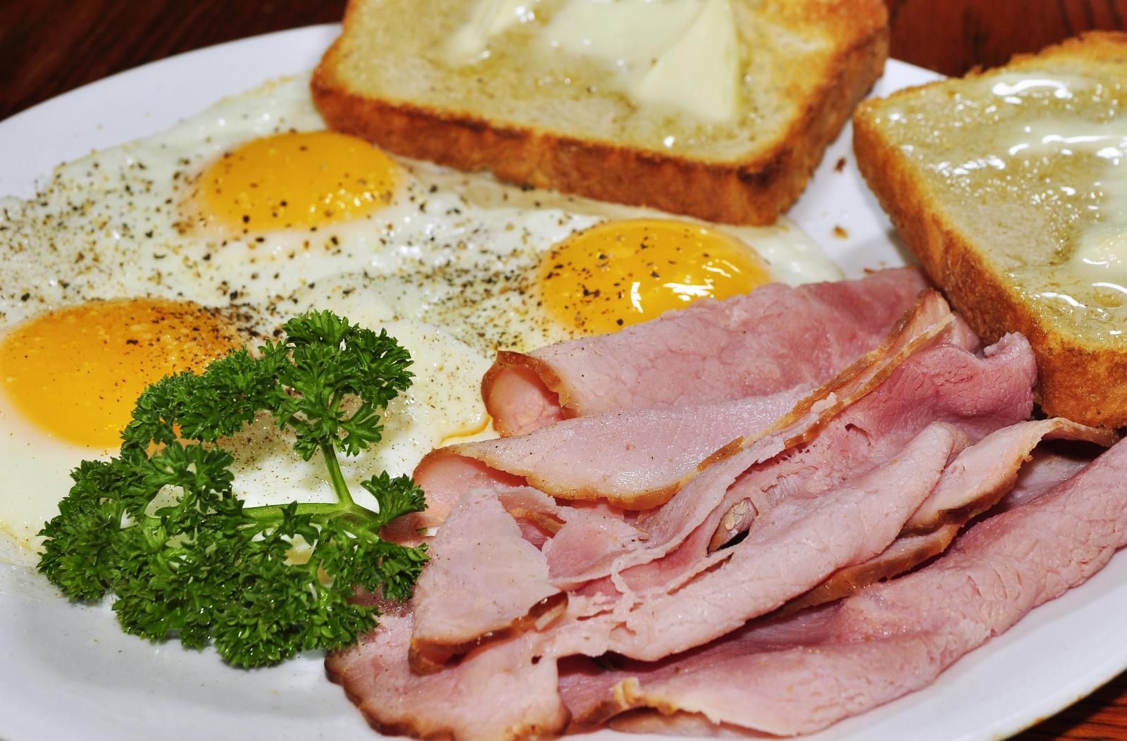Order Ham and Eggs food online from Neal Coffee Shop store, San Mateo on bringmethat.com
