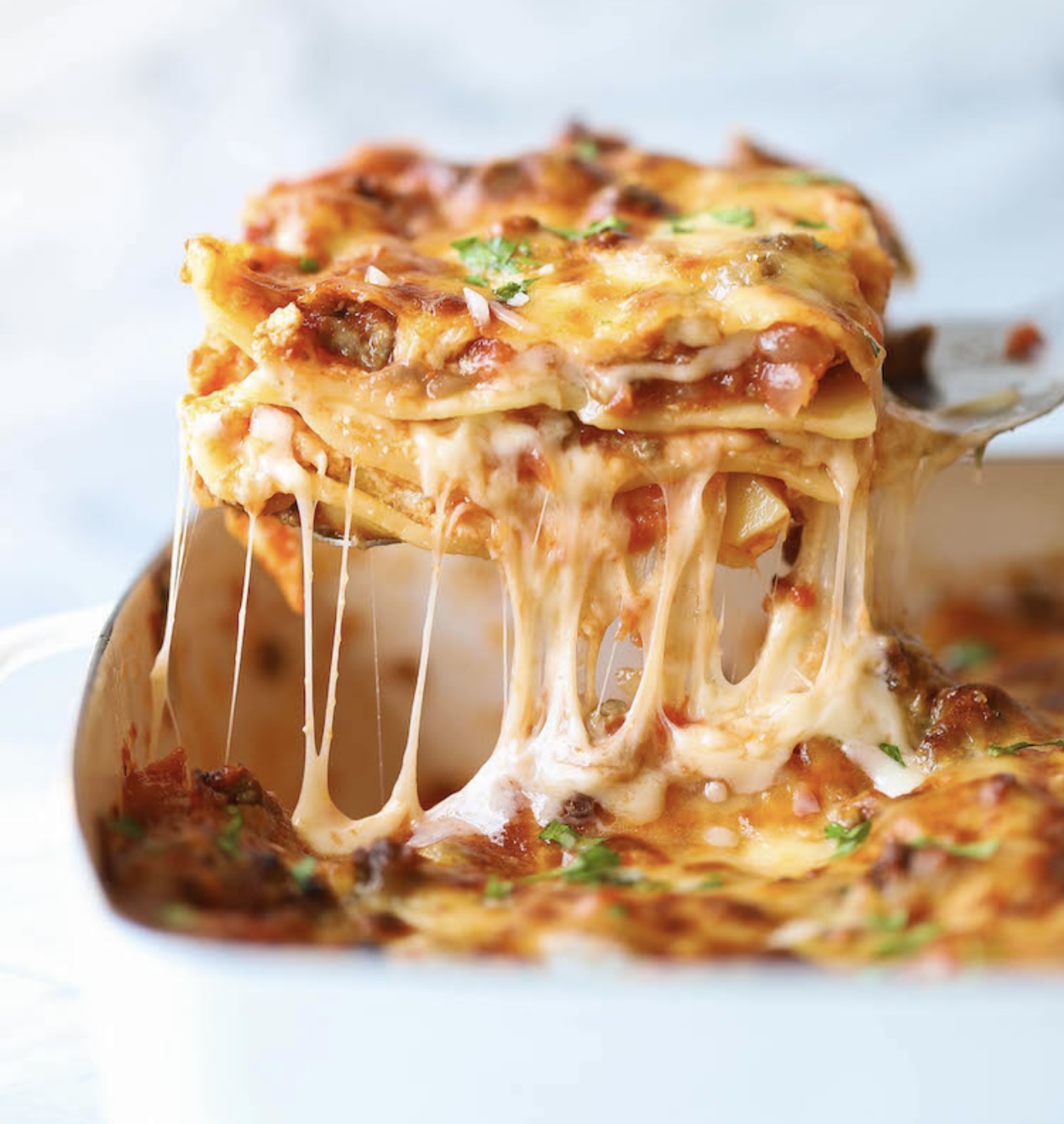 Order Lasagna with Cheese food online from Rocco's Pizzeria store, Bronx on bringmethat.com