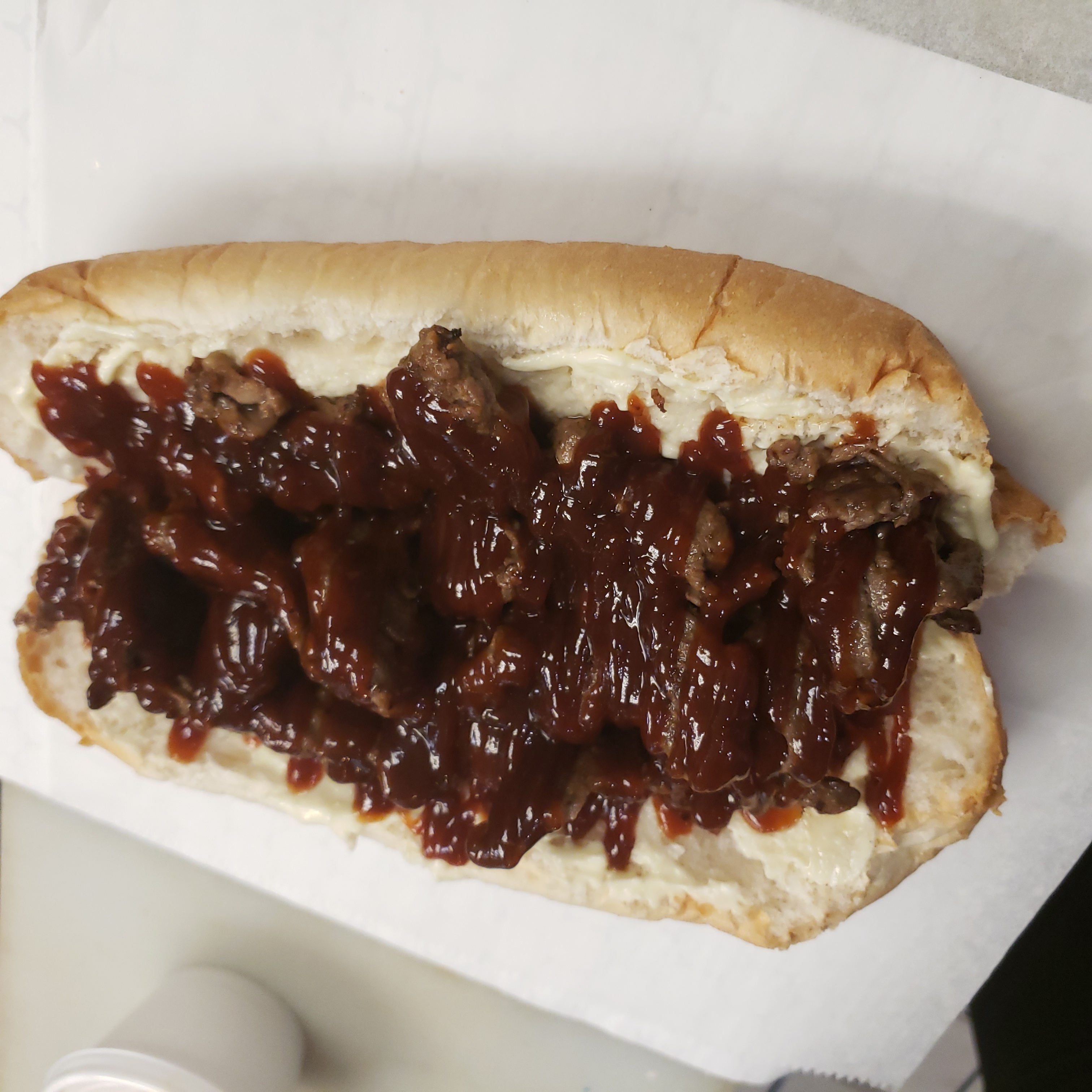 Order BBQ Steak Sub food online from The Grill Effect store, Lisle on bringmethat.com