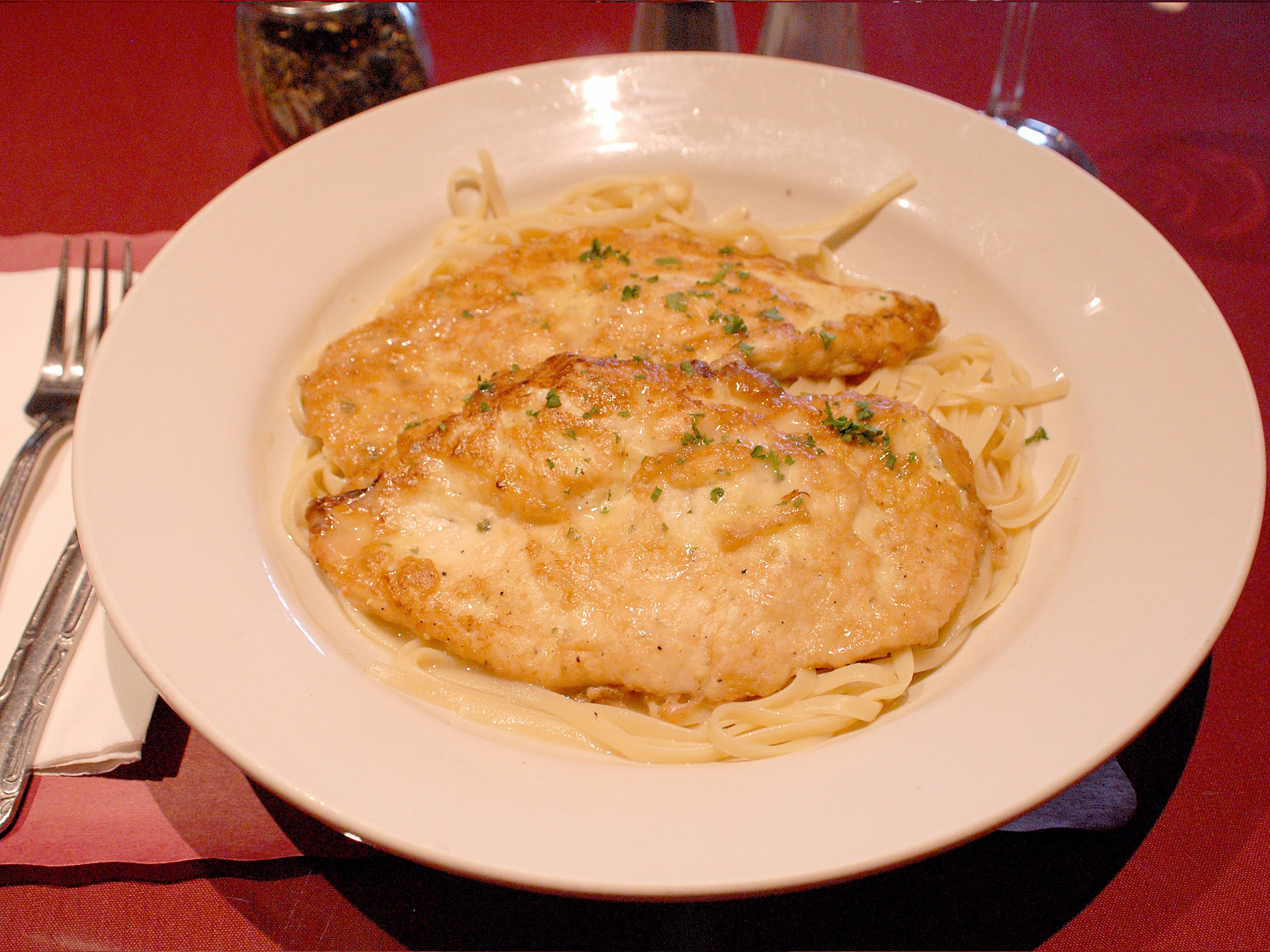 Order Chicken Francese food online from Napoli Pizza store, Lodi on bringmethat.com