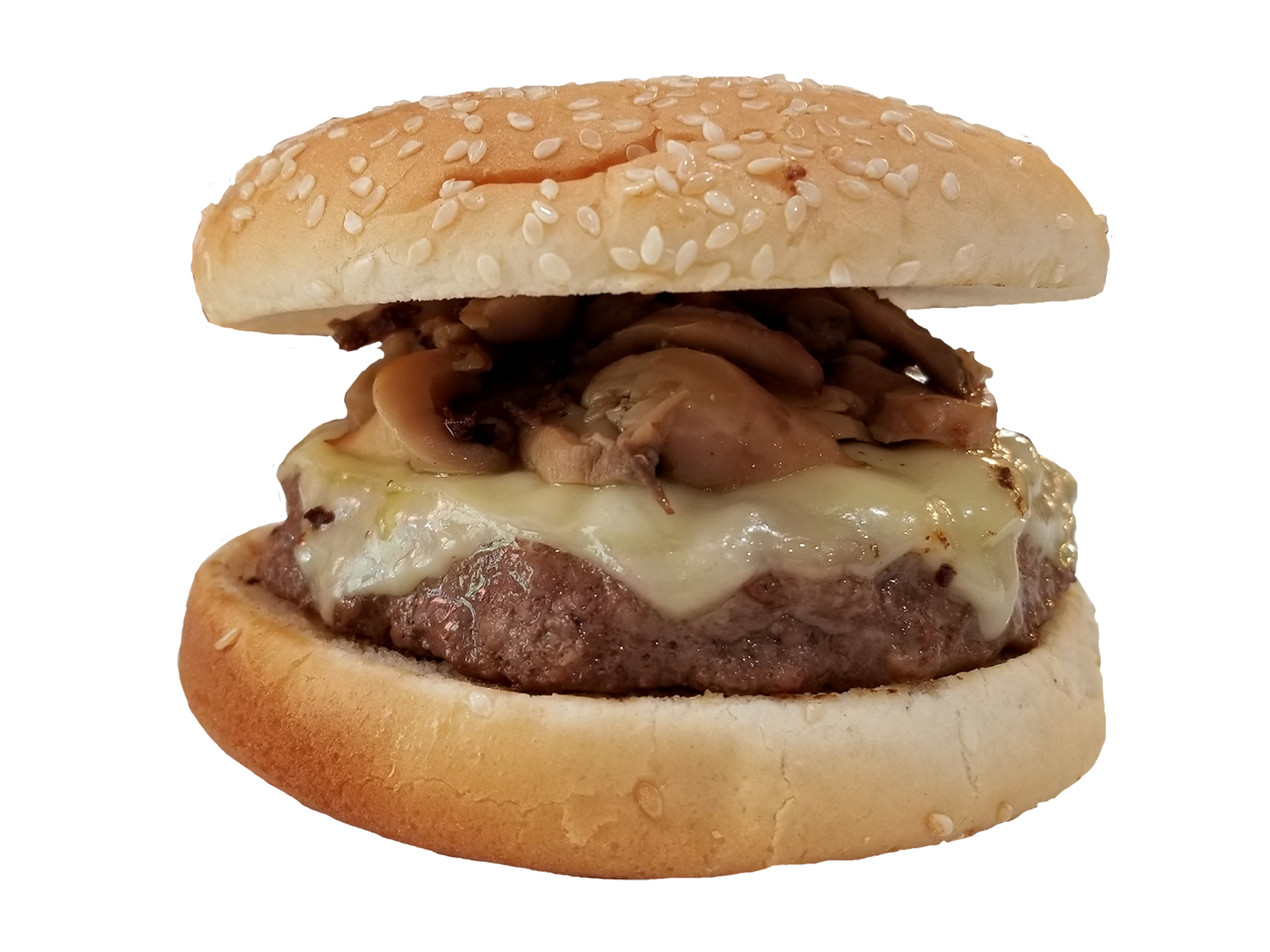 Order Mushroom and  Swiss Burger food online from Mike Brick Oven Pizza store, Pottstown on bringmethat.com