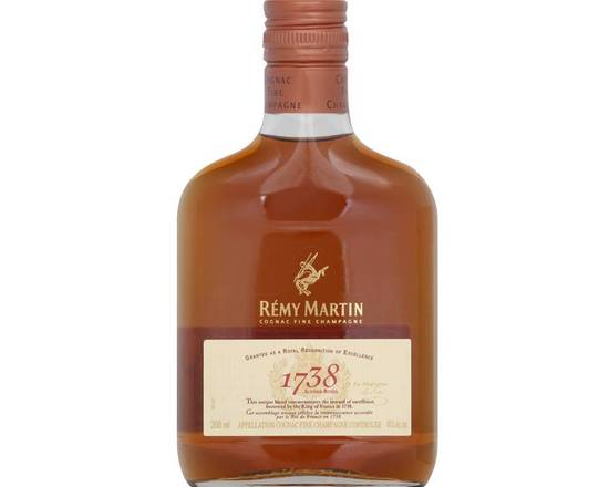Order Remy Martin 1738, 200 mL cognac (40.0% ABV) food online from Central Liquor Market store, Los Angeles on bringmethat.com