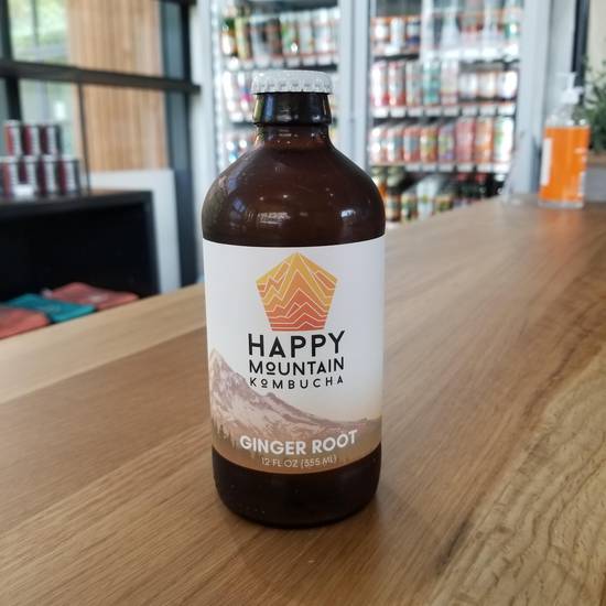 Order Happy Mountain Kombucha - Ginger Root food online from Better Half store, Portland on bringmethat.com