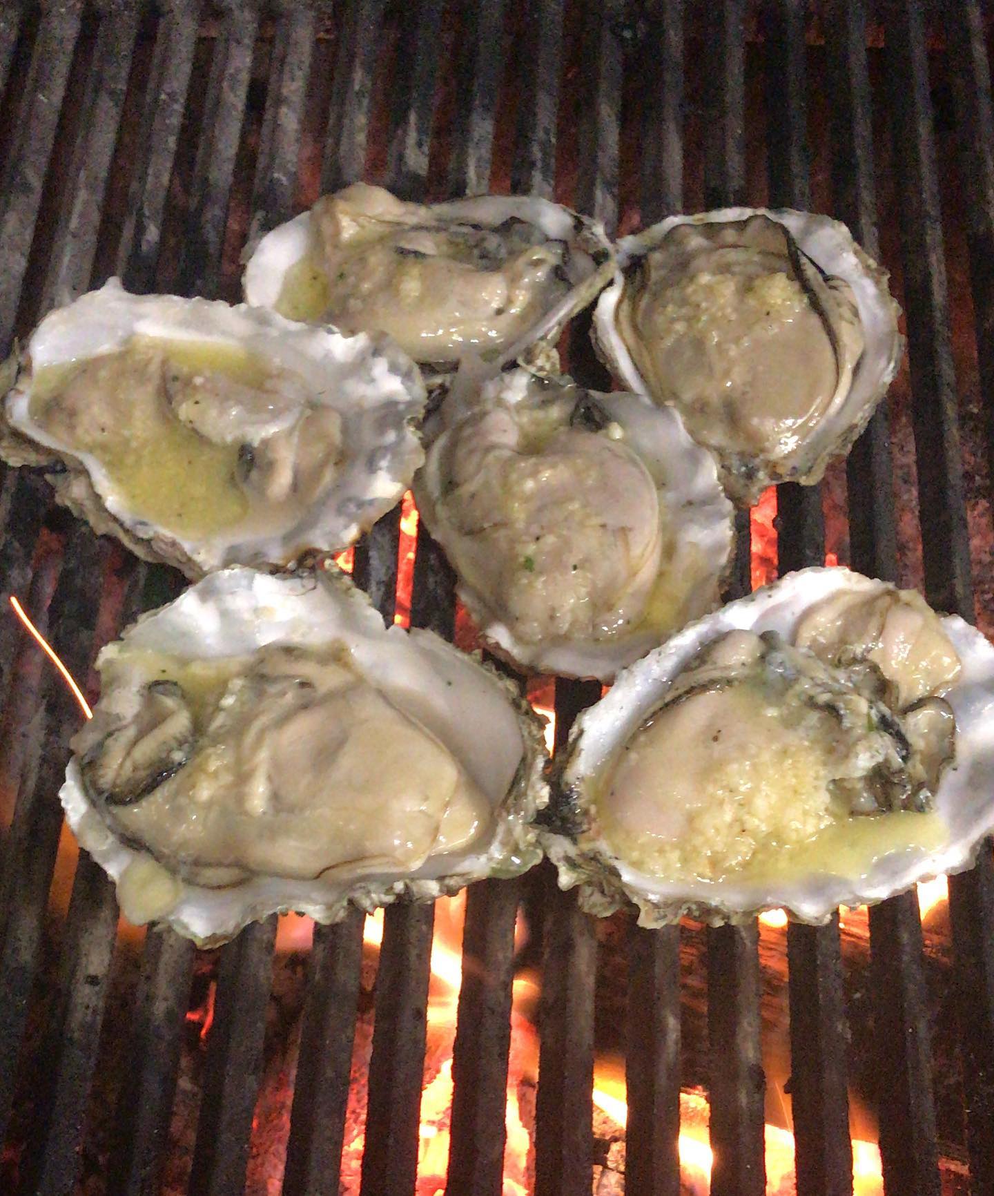 Order Oak Grilled Oysters food online from The Fish House Bar & Grill store, Watsonville on bringmethat.com