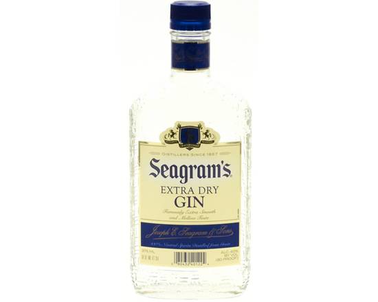 Order Seagram's Extra Dry, 375mL gin (40.0% ABV) food online from Fastrip store, Bakersfield on bringmethat.com